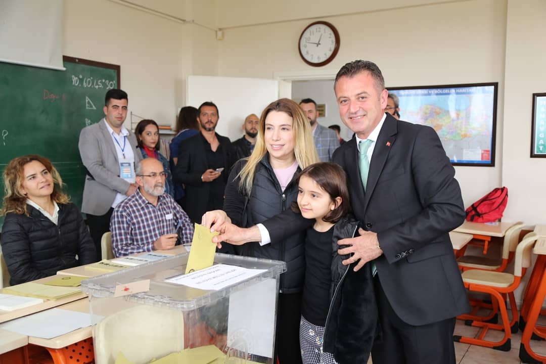 #Cumhurİttifakı Manavgat Belediye Başkan Adayımız Hasan Öz, 2019 Mahalli İdareler Seçimleri kapsamında oyunu kullandı. #SevdamızAntalya