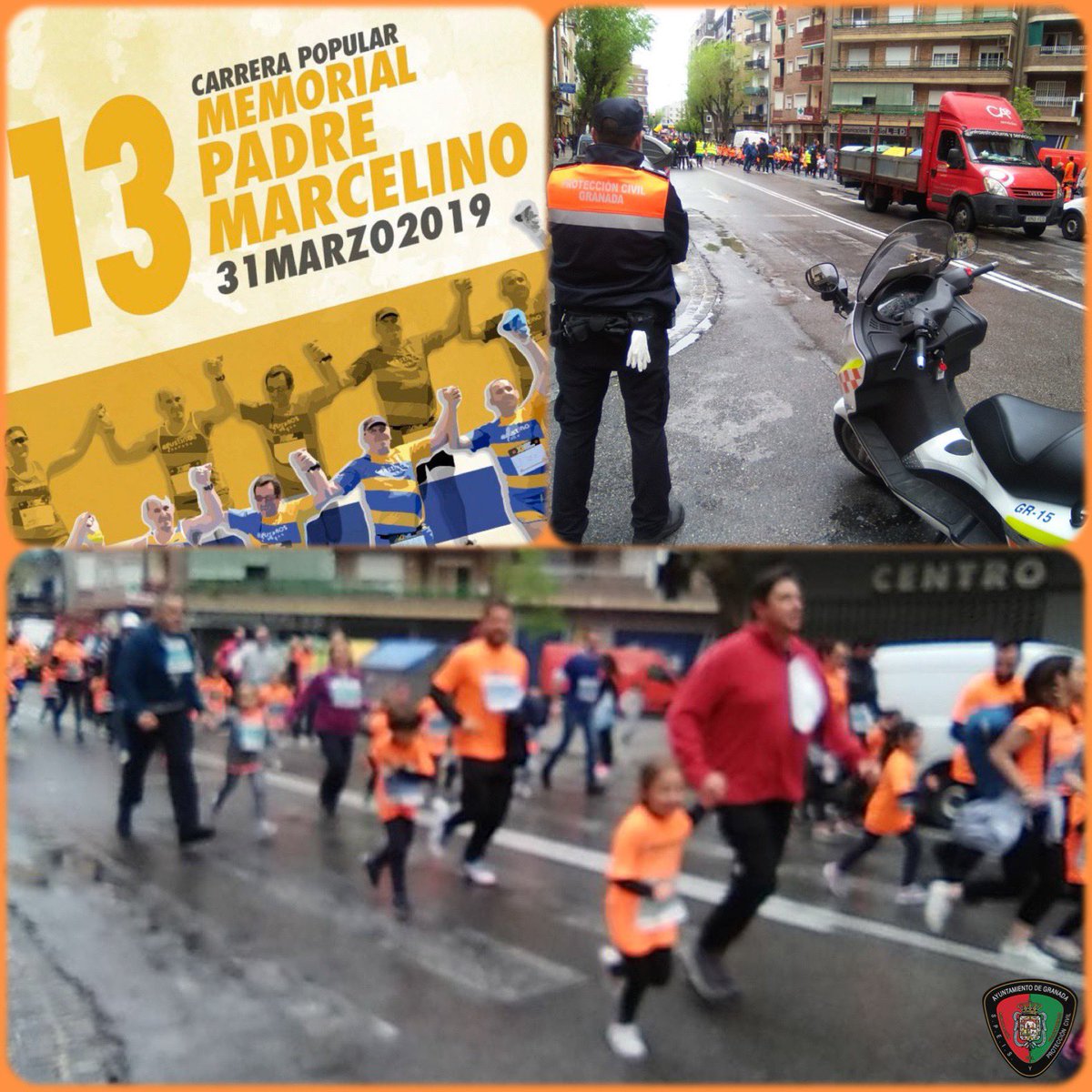 pcivilgranada's tweet photo. Hoy estamos colaborando en el dispositivo especial #XIIIMPM #EstaEsLaMarcelino #estamosporti https://t.co/xZpG1P9lqd