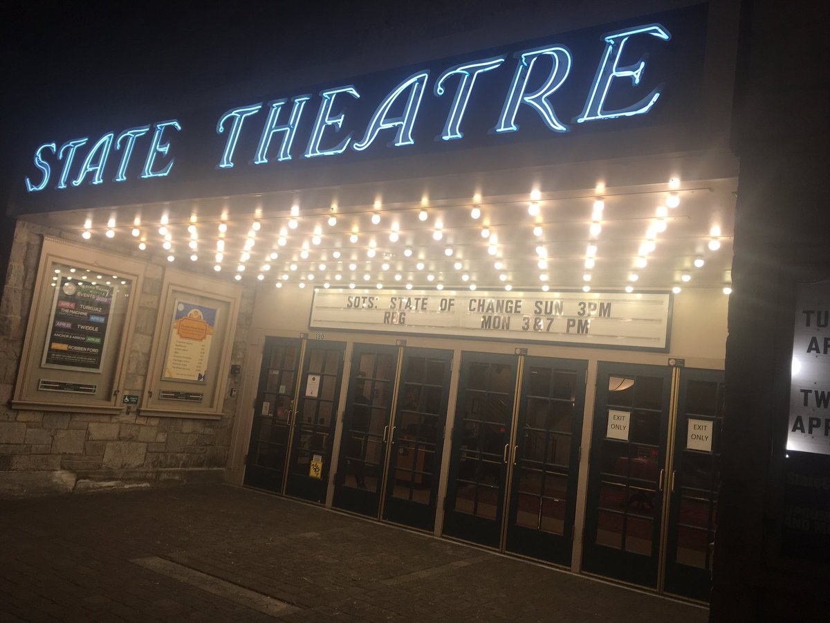 PSUStateOfState's tweet photo. Today is the day! Come check out our conference TODAY at 2:30 at The State Theatre!!! Food &amp; discussion at the Hintz Family Alumni Center afterwards! #StateofChange https://t.co/O2pHN31q1X