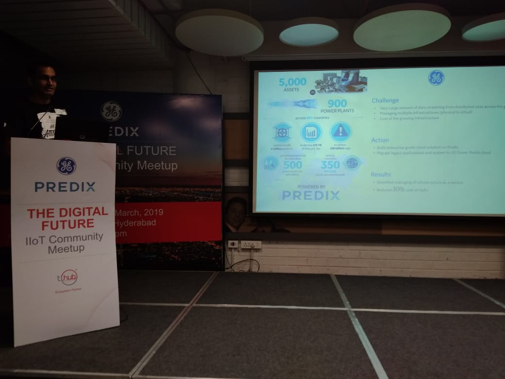 THubHyd's tweet photo. Brilliant articulation on “Architecture Principles and Core Tenets for your Cloud Journey” by @sachinjopat @GEIndia @GE_Digital #PredixTheDigitalFuture @THubHyd 

#MyDayAtGE #IIoT #innovation #InnovateWithTHub https://t.co/WKFdyq2zc7
