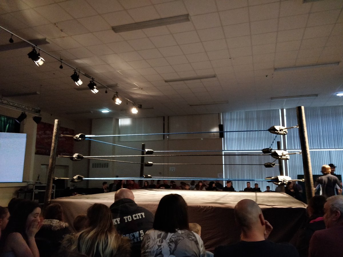RopeBreakUK's tweet photo. Brilliant setup from the guys and gals down at @ShieldWrestling, who all put on one hell of a show. If you want characters, fun and story, this is the place for you make sure to give them a follow to find out everything whats going on #britishwrestling #northeastwrestling 🤼‍♂️🤼‍♀️🔥 https://t.co/oBWmdnjhju