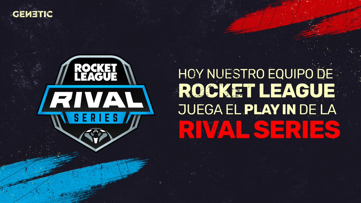 ¡Hoy es dia de #RocketLeague! 🚗⚽️

Nuestros chicos jugaran el #PlayIn para la #RLRS de <a href="/RLEsports/">Rocket League Esports</a> 💪🏻

#WeAreGEN