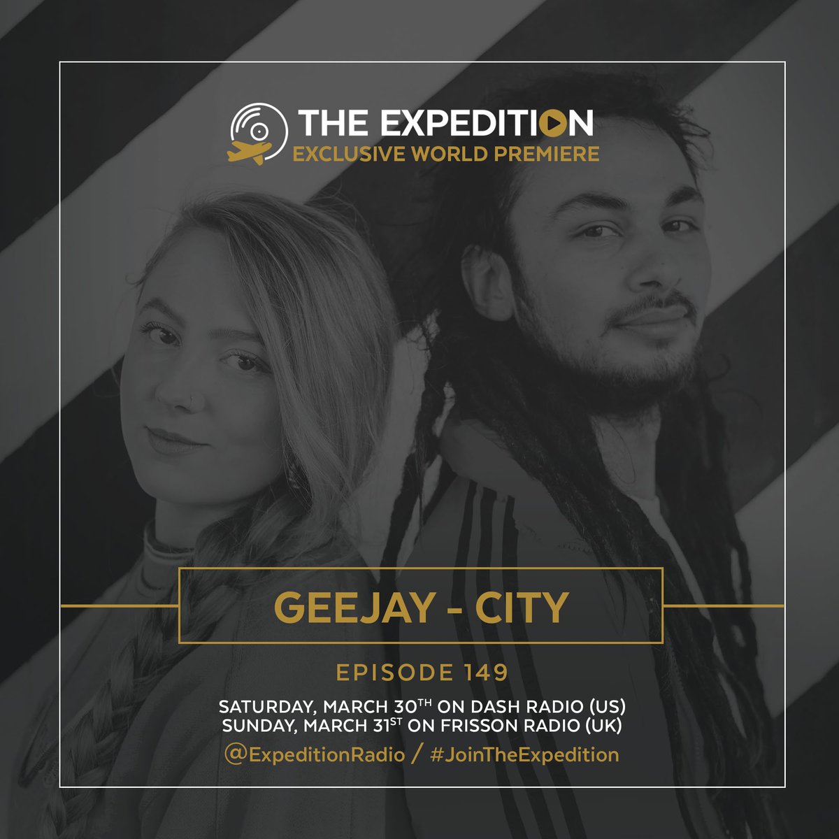 Exclusive #premiere of <a href="/geejaymusic/">GeeJay</a> new tune on <a href="/expeditionradio/">The Expedition Radio Show</a> . Catch the new episode tonight 16:00 UK&amp;Ireland time on frissionradio.com