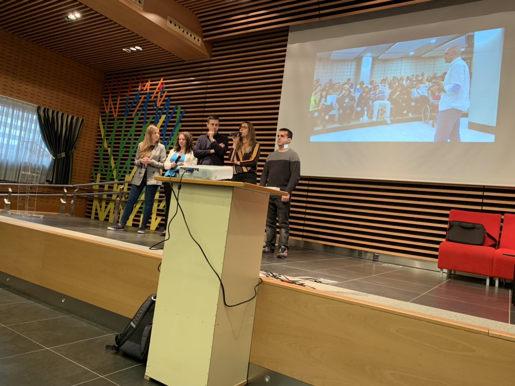 felixsplace's tweet photo. Intervención de Inmaculada Carrillo durante la clausura #ForJUP https://t.co/95vB5ae6wc