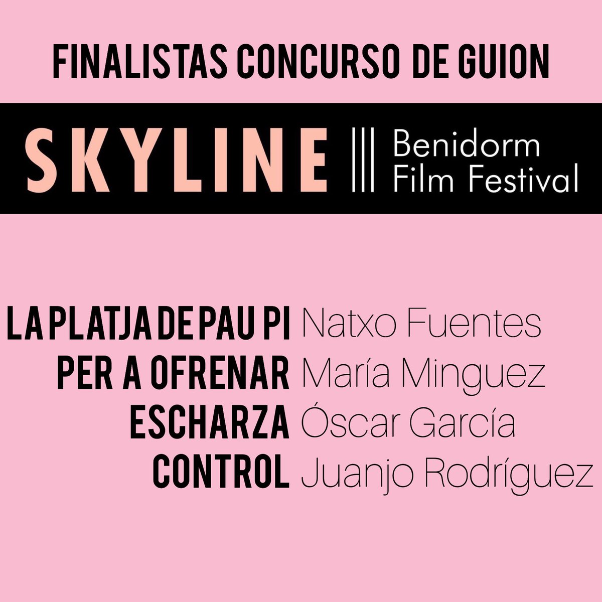 Skyline Benidorm Film Festival tweet media