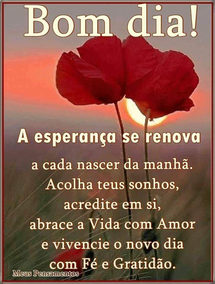 Q seja um dia lindo