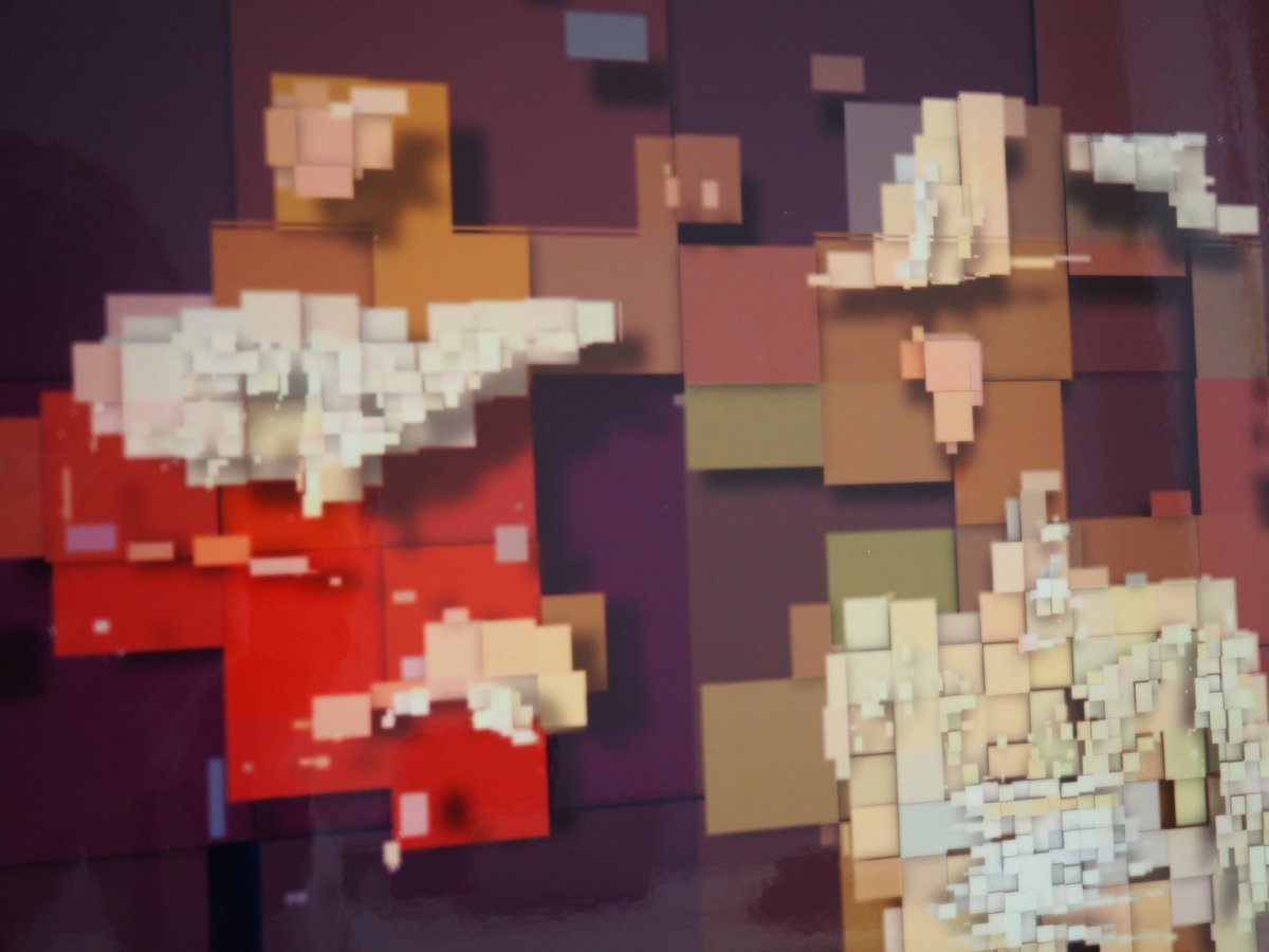 bloomingdata's tweet photo. Mijn inzending voor #langleverembrandt #nightwatch #rijksmuseum #competition https://t.co/lJNWqnayde