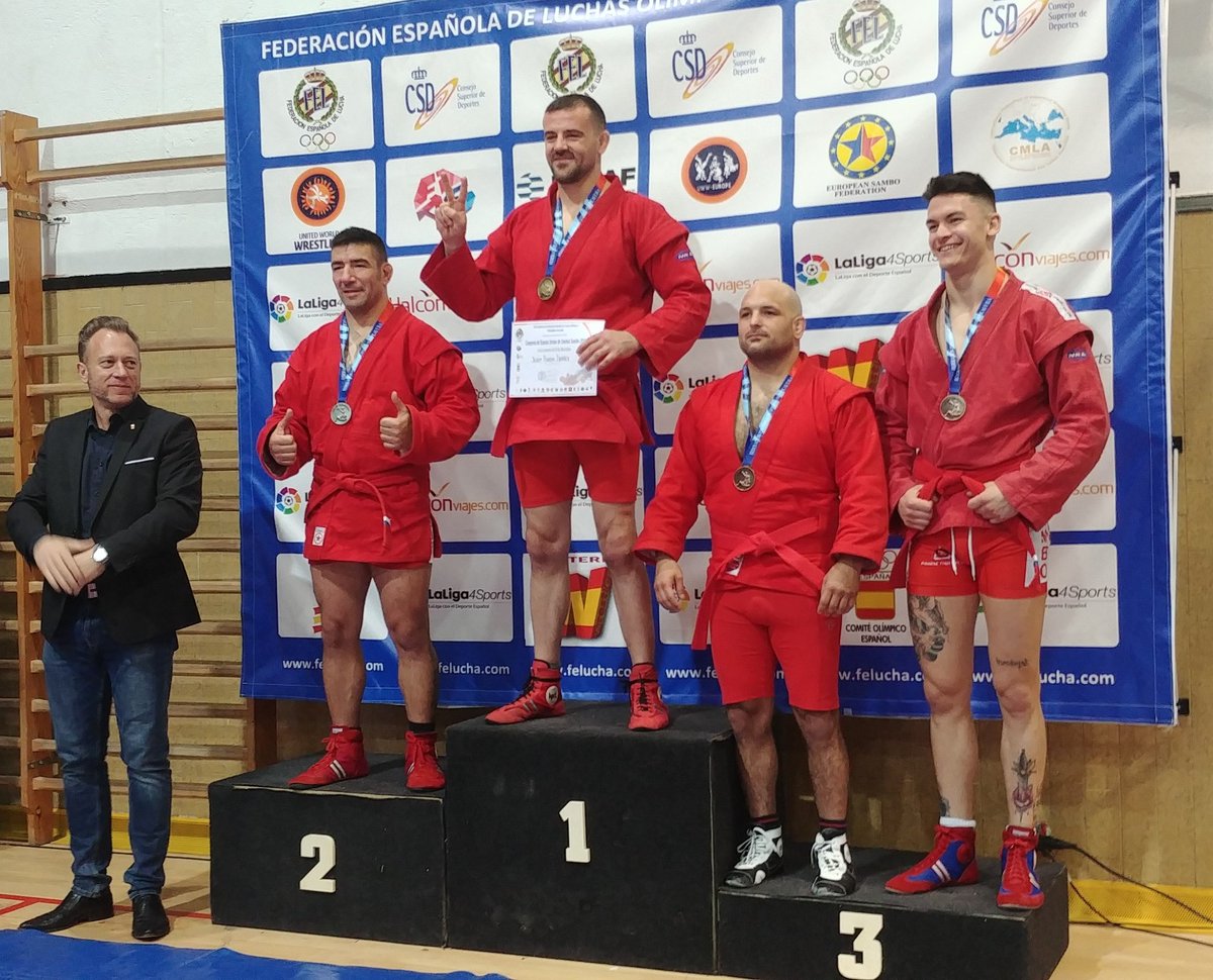Bronce Campeonato de España de Combat Sambo de la Federación Olímpica UWW