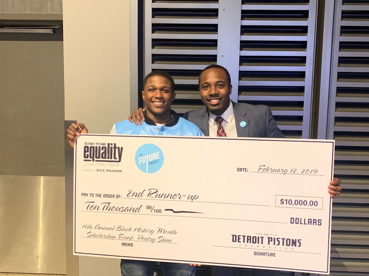 DreamDirectors's tweet photo. #MakeTheFuture
Our #Detroit #DreamDirectors are celebrating their students Idris & Alano this week for winning $10K at the @DetroitPistons sponsored event #IDREAMDETROIT hosted by @badboyhorn44
s/o to @JustCallmeBHunt for the feature in @MIChronicle: https://t.co/fzgkcybT9Q https://t.co/uBnOSceRaT