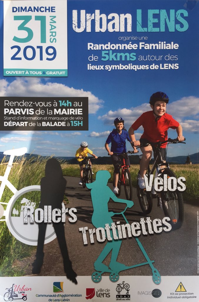 DroitAuVelo's tweet photo. De nombreux cyclistes déjà présents pour la 1e édition de la #UrbanLens organisée par l’Adav, en partenariat avec la Ville de #Lens
Participation de l’asso #Respar https://t.co/YN6XNQ55VY