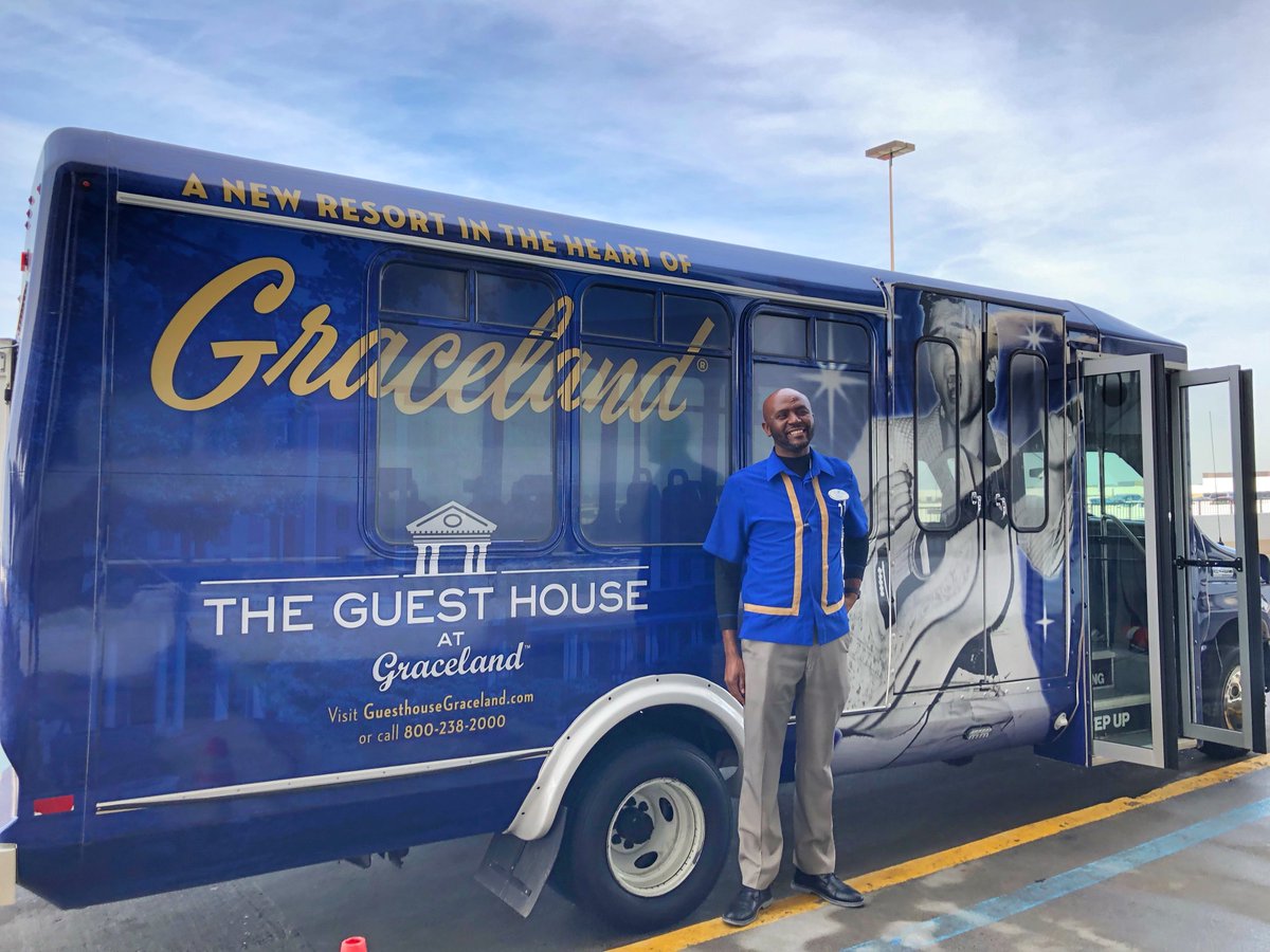 GHGraceland's tweet photo. We get asked quite often about our hotel shuttle.
Once youโve collected your luggage, give us a call from the Information Board in the baggage claim area. Once the shuttle arrives, You can't miss it!
For more details: https://t.co/mQXUun8JNo
#hotelshuttle #gracelandguest https://t.co/2PMq2lOqgK