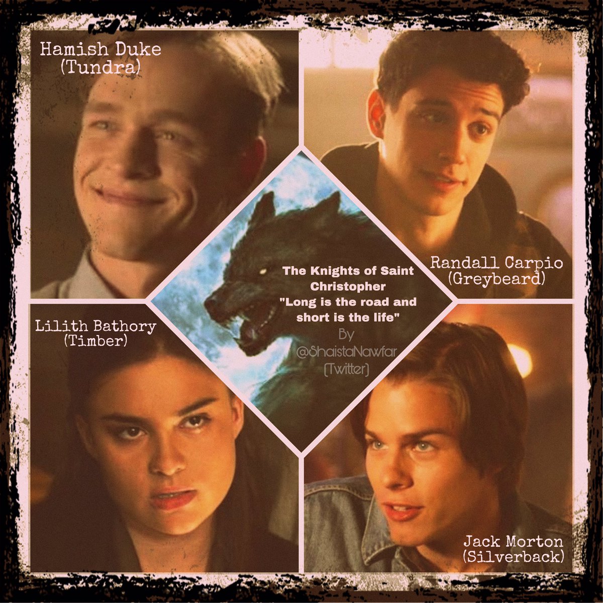 CH4NSC0LL4R_'s tweet photo. @jakemanley_ @adamdimarco @netflix #TheOrder @SarahGreyBrasil @kdeveryjacobs @ThomasElms @DylanPlayfair #TheKnightsOfSaintChristopher #Werewolves #AKnightForever https://t.co/fjx0PQYyHE