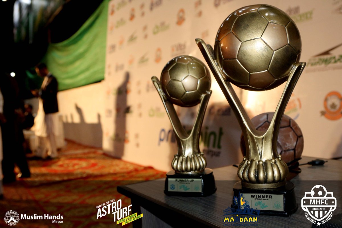 MuslimHandsMRP's tweet photo. The ceremony was more like a nuke than fireworks because we've made the mark in the AJK. But every Boom starts with an initiation &amp; that’s why our Staff &amp; Teams were engaged in the preparations for the big night.
#TotalFootball #PlaySweatRepeat #StreetChildUnited #muslimhands https://t.co/1ziAeJxPHq