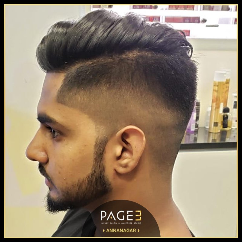 Page3Annanagar's tweet photo. He just got Summer ready, Party Ready and Fashion Ready!! #fashion #summer #party #makeover #beardtrimming #summercut 
Reach us @ +91-72008 09809 to book appointments. #page3salon #kerastase #skeyndor #loreal #opinailpaint #luxurysalon #annanagar #bestsalon #stylecut https://t.co/VEAFHpqv14