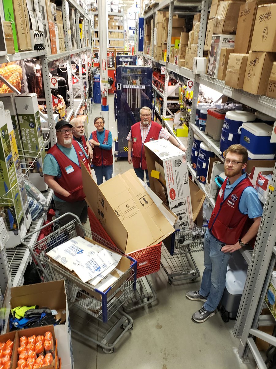Another successful team pack down!