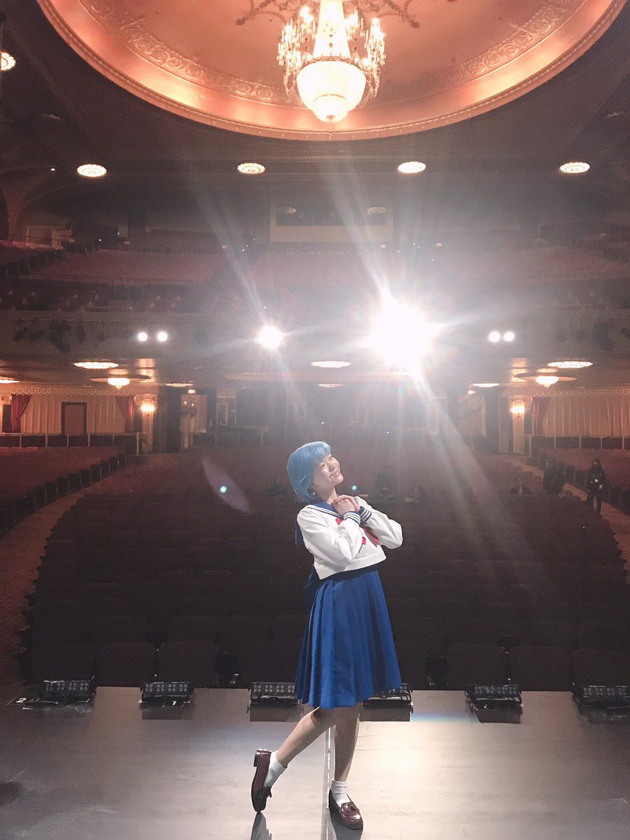 kaechimomoko's tweet photo. NY、ワシントン公演、無事に終演致しました。
憧れのアメリカ、ブロードウェイで公演が出来るなんて本当に夢のようです。

幸せな時間をありがとうございます。
皆様の歓声、笑顔に本当に勇気をもらいました！
また会いましょう♡
大大大好き！アメリカ！大大大ー好き！
#sailormoonsuperlive https://t.co/CThVL8rpC4