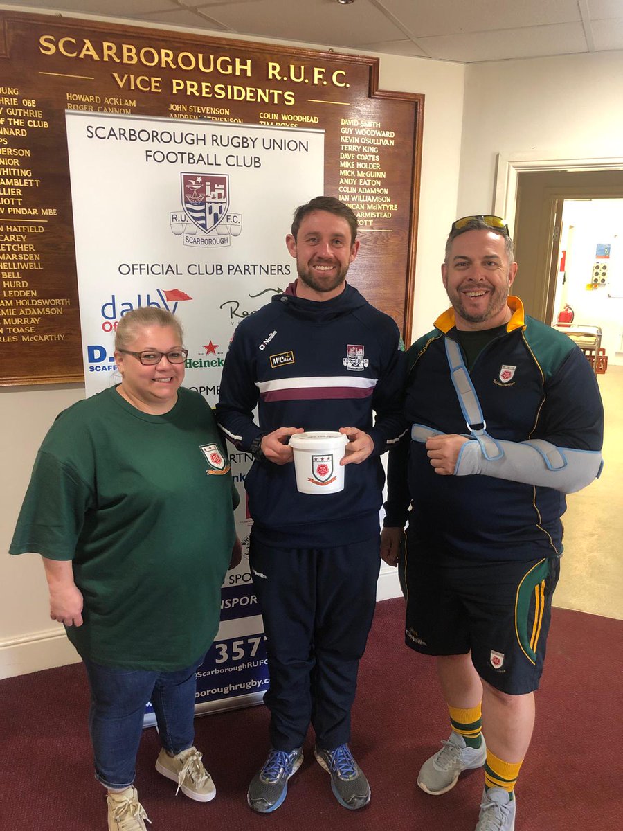 Huge thanks to West Park St. Helens who have donated £150 from their tour fines to the Referees Children's Cancer charity appeal.  <a href="/YorkshireRefs/">Yorkshire RU Refs</a> <a href="/YRFU_Official/">YRFU_Official</a> <a href="/SN_Sport/">Scarborough News Sport</a> @McCainUK