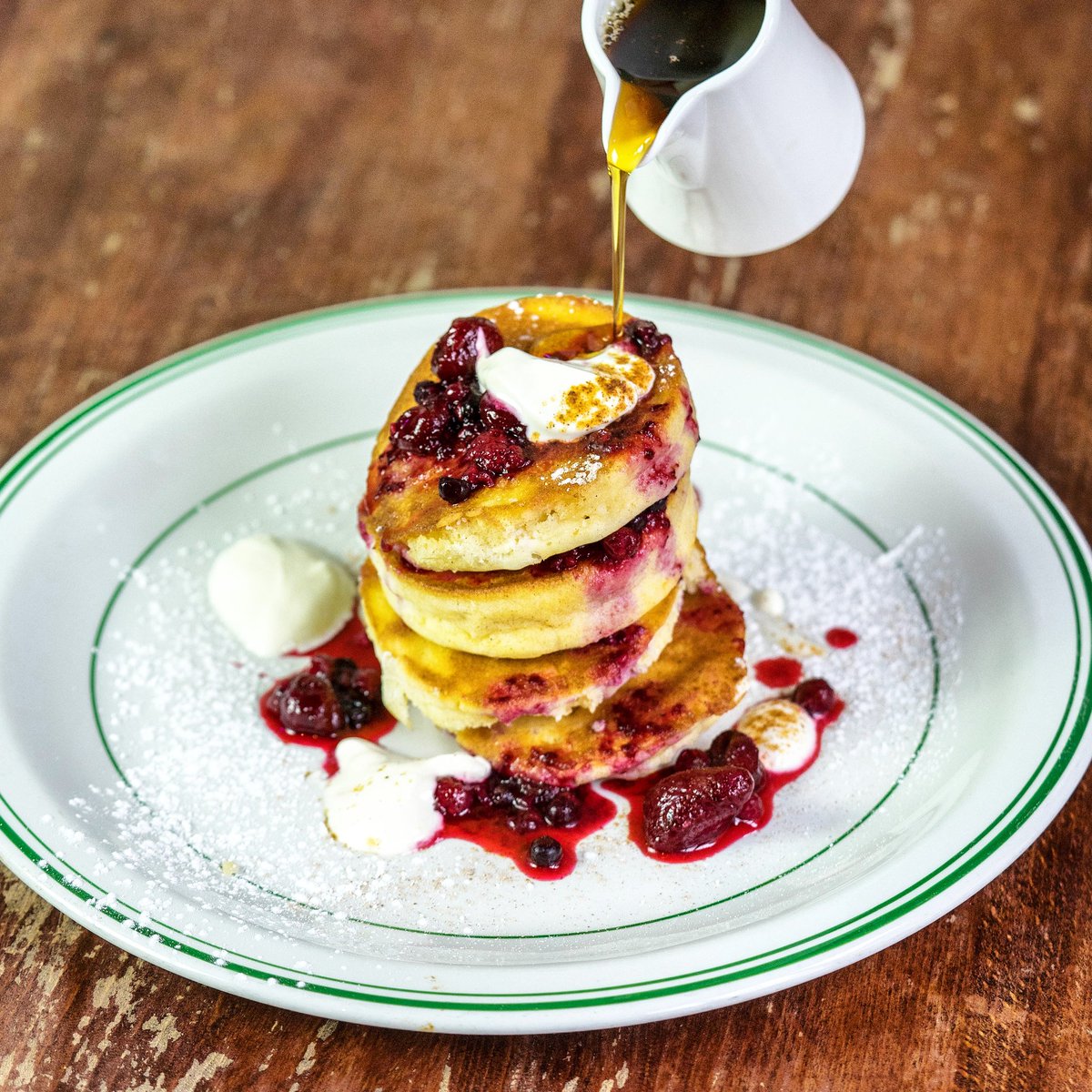 NumberSixLdn's tweet photo. Brunch is sorted with our perfect pancakes #camdentown #brunch #SundayFunday https://t.co/JvPNen8zFL