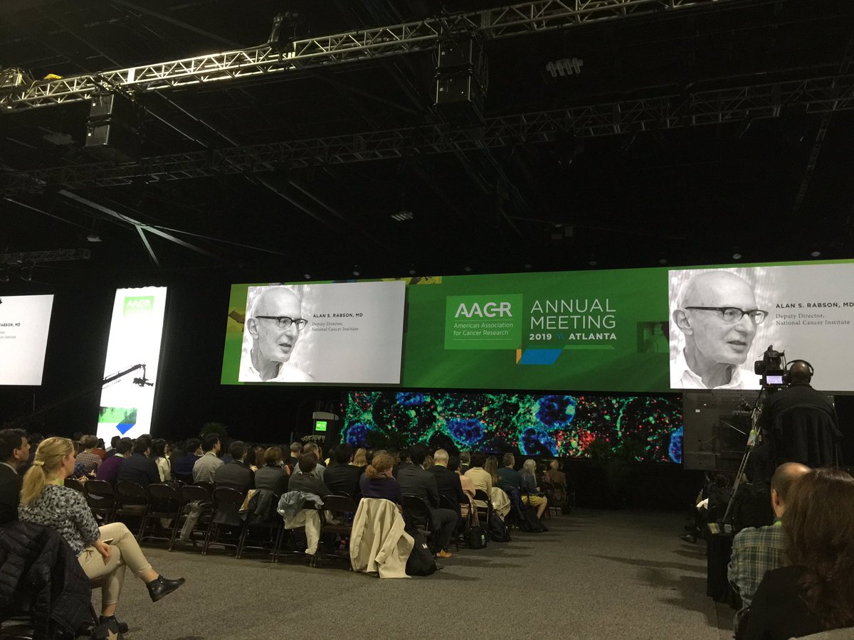 KellyLawhead's tweet photo. #AACR19 remembers our Dr Rabson...reminds me of our very own celebration with @katiecouric @theNCI https://t.co/kMntwetgpl