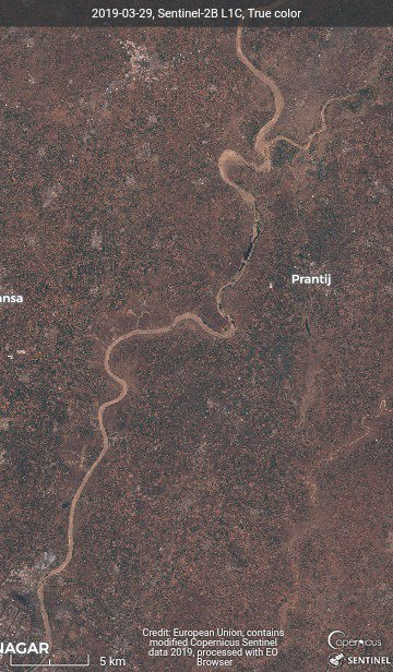 rajbhagatt's tweet photo. It has been many months since #Sabarmati carried water across its length.

Images show the river now and 6 months ago

Do political parties agree that this is the biggest threat India is facing now? @BJP4India
@INCIndia @arivalayam

Images @CopernicusEU @sentinel_hub @sinergise https://t.co/okT7Dc9Iyn