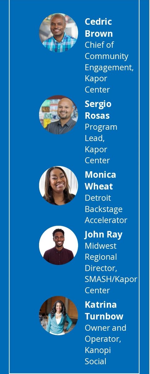 The tech revolution in cities will not leave us behind. These innovation leaders presenting <a href="/ABFE/">ABFE</a> next week demonstrate how philantropy can ensure that Black communities are part of this country's future. #blacksintech <a href="/KaporCenter/">Kapor Center</a>
