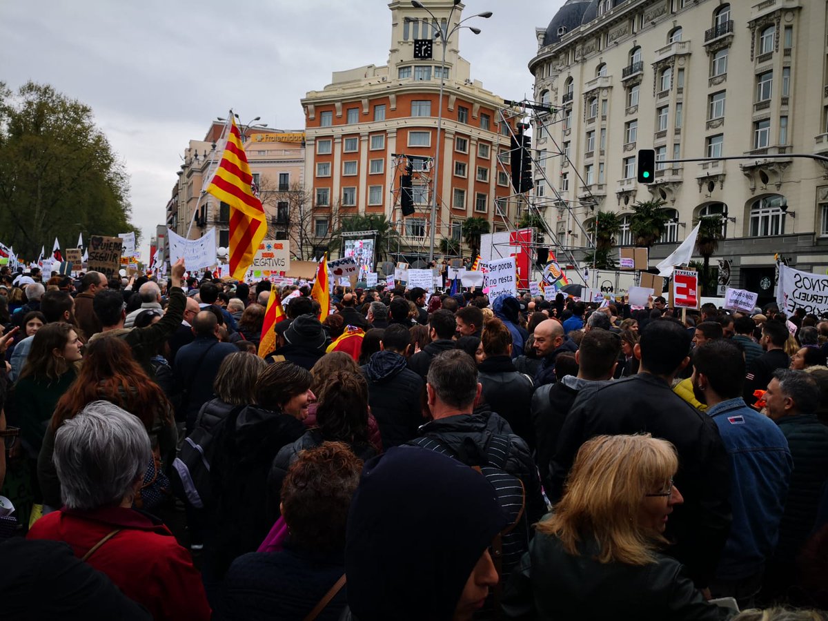 Los ciudadanos de la #EspañaVaciada inundan Madrid, impresionante  respuesta de la sociedad ante la convocatoria de Soria y Teruel,  exigiendo afrontar el desequilibirio y la #despoblación
La Red SSPA orgullosa de secundar esta movilización y que todo el país vea el #OrgulloRural