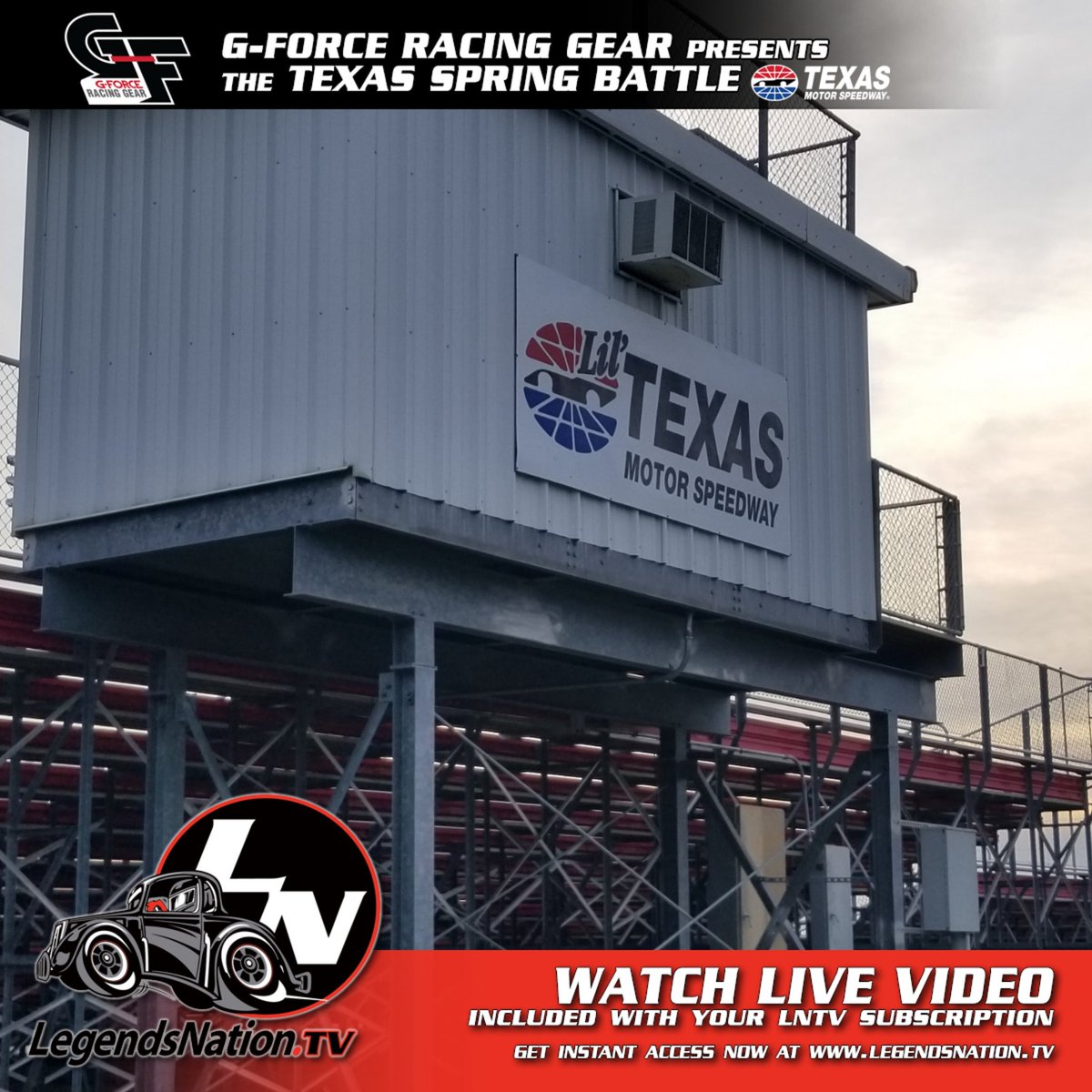 legendsnation's tweet photo. It's Championship Day for the 2019 @USLegendCars #SpringBattle from Lil' Texas Motor Speedway.
Watch every lap of every class LIVE or on-demand with your subscription to https://t.co/cuuWfPFhG3 presented by @GForceRaceGear Racing Gear https://t.co/4xmG2WDSQv