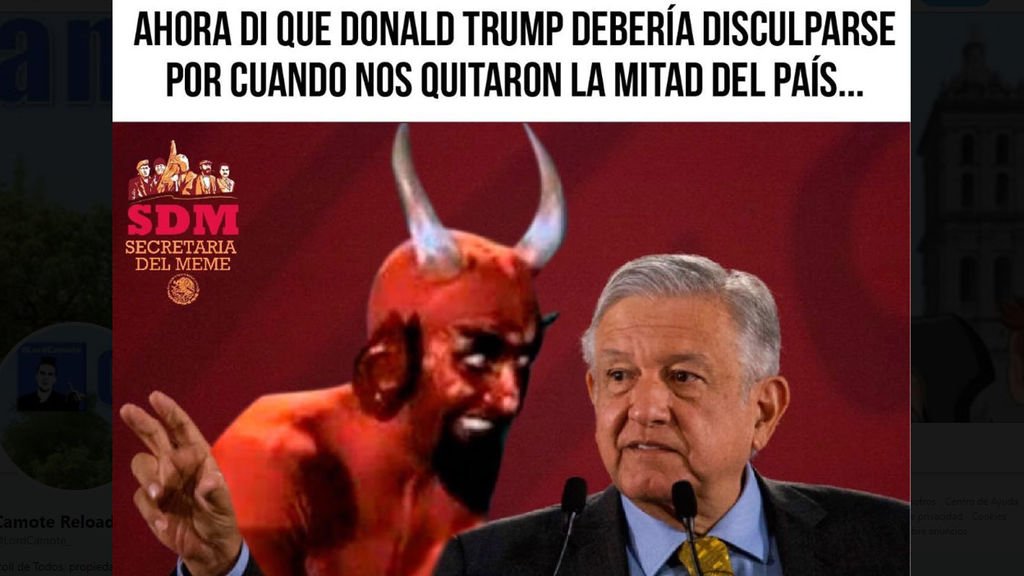 AlvaroCueva's tweet photo. ¡AMLO y La Conquista https://t.co/HrV5CO24Js @Milenio @lopezobrador_ #AMLO #disculpa #España #DisculpasRidiculas #500años https://t.co/hqGfeM1KDL