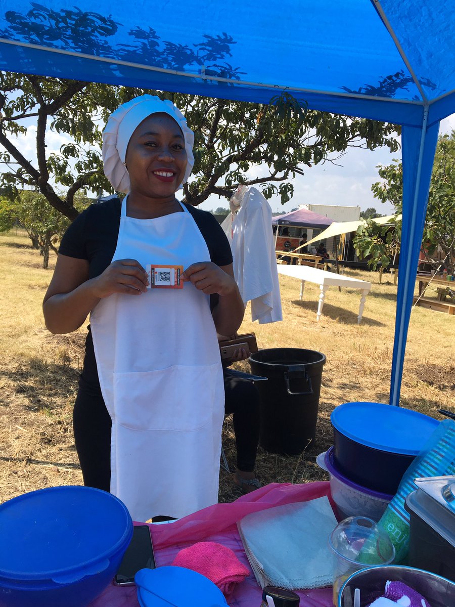 inclusiion_za's tweet photo. From Cash to Cashless in secs with @uKheshe π₯ @ the @brownsense market
#ThumaMina we are Digitizing Small Business Owners in #SouthAfrica who were ONLY accepting cash!
#FinancialInclusion #GoCashLessChallenge
Dial *134*82274#
SignUp TODAY #NeverMissASale
Referral ID: 1529 https://t.co/P17FPMBbFs