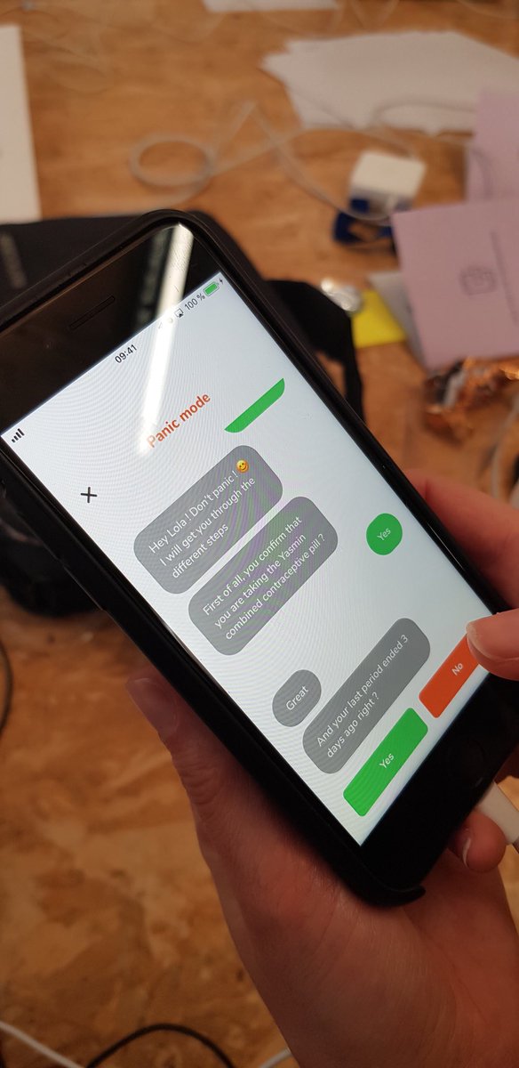 a_blangero's tweet image. Day 3 of the #HackContraception, one hour before demo time, our app is ready !!! @OCTOTechnology