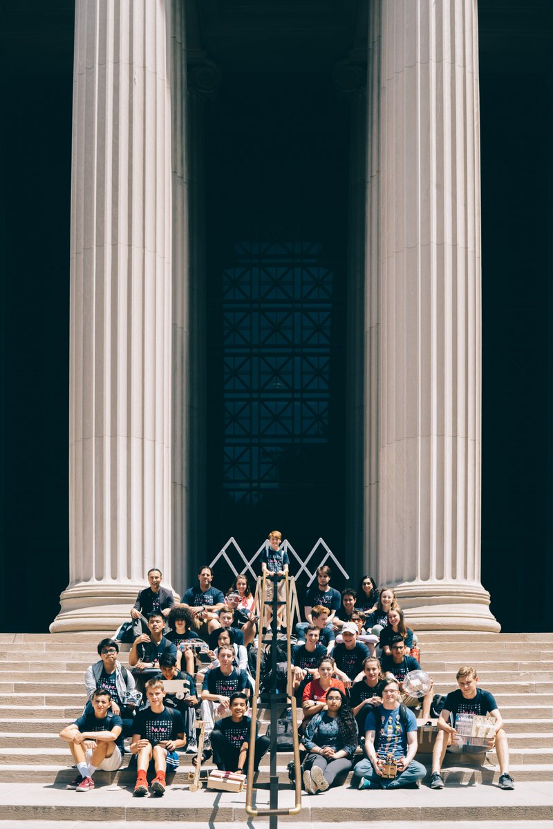 nuvustudio's tweet photo. Can't wait for our Summer Program "NuVu at MIT Design Studios" to begin! The program is hosted at MIT &amp; our theme is On the Brink. We have over 24 studios to choose from, open to ages 11-18. Learn more + register online. https://t.co/Jm5Le3Qch0 https://t.co/15iIGWH8Cy
