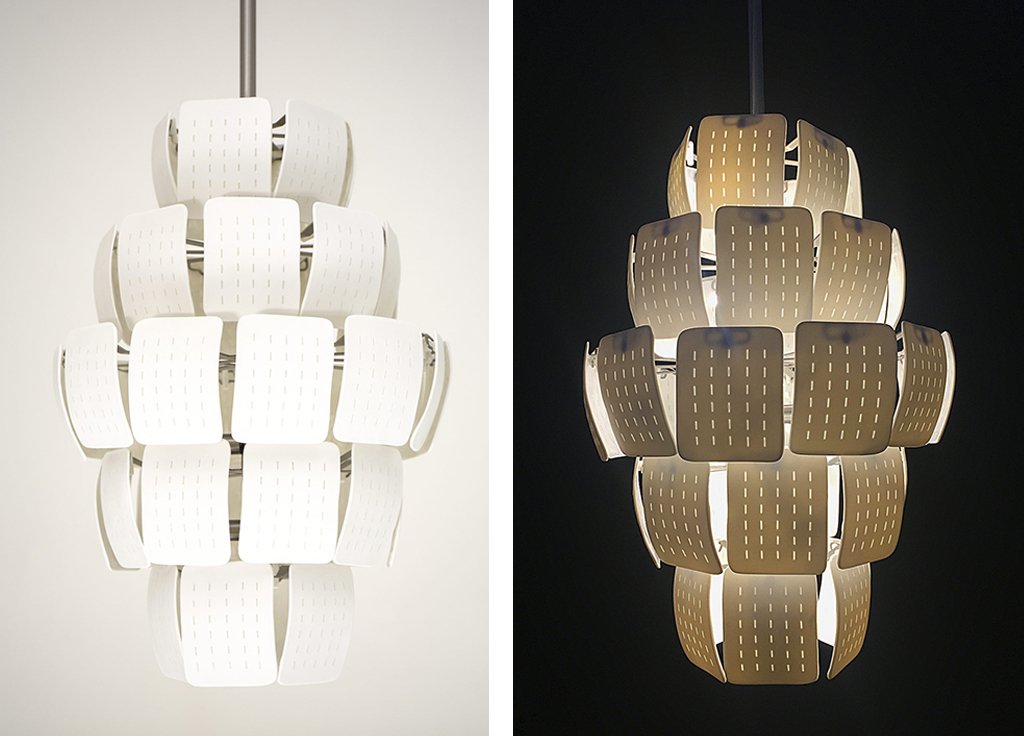 31.03.2019 > [non] transparancy chandelier by Jacqueline Harberink. Text by Viveka Van de Vliet, thanks to <a href="/THEDOTS_mag/">Connecting the Dots</a>  - see more at dutchdesigndaily.com
