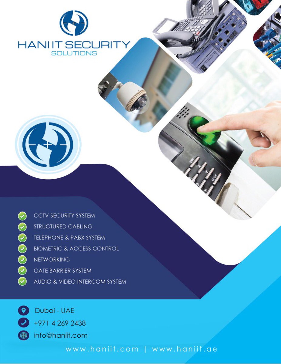 HaniitSolutions's tweet photo. https://t.co/Xf6RFUcVOa #elvsystem #cctv #projects #SIRA #dubai #uae #haniitsolutions #yearoftolerance #exp2020 https://t.co/MBsQ1GKXVI