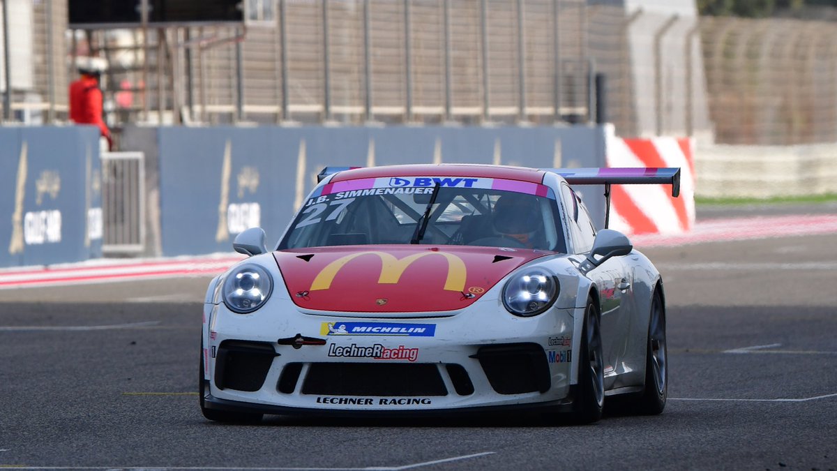 BAH_Int_Circuit's tweet photo. Berkay Besler seals the win for the last Porsche #GT3CCME race of the season! https://t.co/QQKeqKsGVz