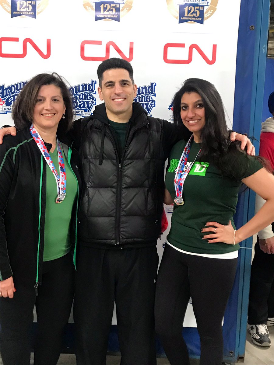 TD Reunion at 5K Around the Bay 2019 #AroundtheBay