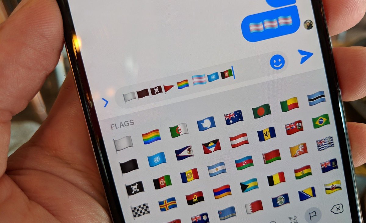 Emojipedia In Messenger For Ios The Trans Flag Is The Only Emoji Provided By Facebook And Not The Native System Emoji Font As Such This Is Not Shown On The Emojipedia In Messenger For Ios The Trans Flag Is The Only Emoji Provided By Facebook And Not The Native System Emoji Font As Such This Is Not Shown On The