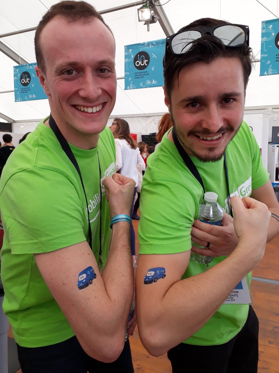 Une belle collaboration entre <a href="/mobitechgreen/">Mobility Tech Green</a> et <a href="/enedis_bretagne/">Enedis en Bretagne</a> depuis des années qui s'illustre sur #InOut2019.
Merci pour  votre passage 💪😎👍