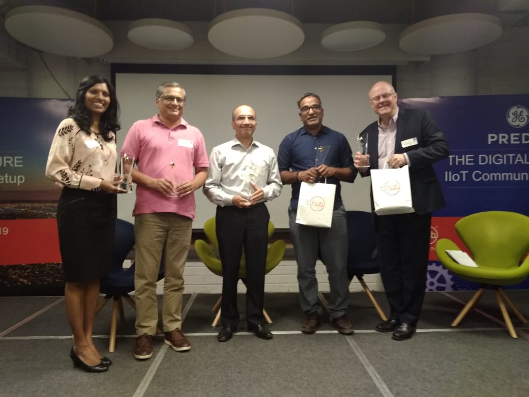 THubHyd's tweet photo. @SowjanyaCH_twt of @GE_Digital delivering vote of thanks @THubHyd #PredixTheDigitalFuture  @GEIndia 

#MyDayAtGE #IIoT #innovation #InnovateWithTHub https://t.co/n0WJ5AVnuV