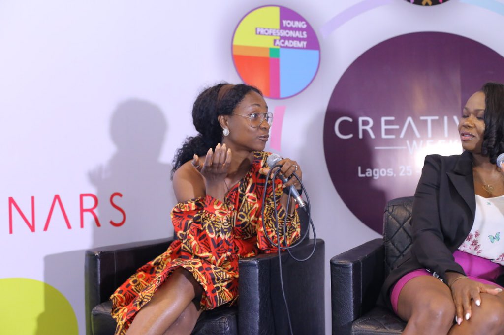 bhmng's tweet photo. @ViacomAfrica Producer and director @phunkyjulia had so many gems to share at the workshop. ๐๐ฝ
#CreativityWeek2019 https://t.co/VK3aCNkiAj