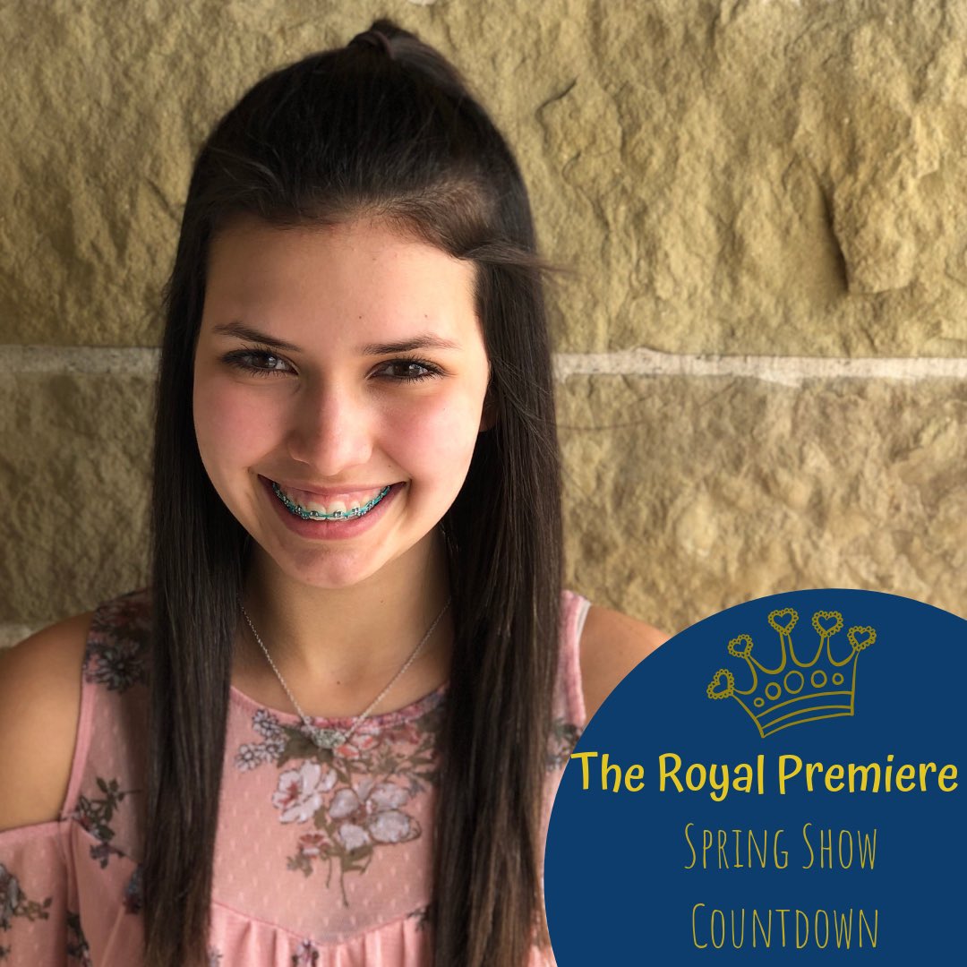 LakeCreekRoyals's tweet photo. Introducing Maria​
Favorite Color: Raspberry Pink​
Favorite Dance Style: Pom​
Favorite Dance Season: Football
Favorite Quote: Be confident and always believe in yourself -Shawntel McDonald
#26daysandcounting #RoyalPremiere https://t.co/Qruip6mls5