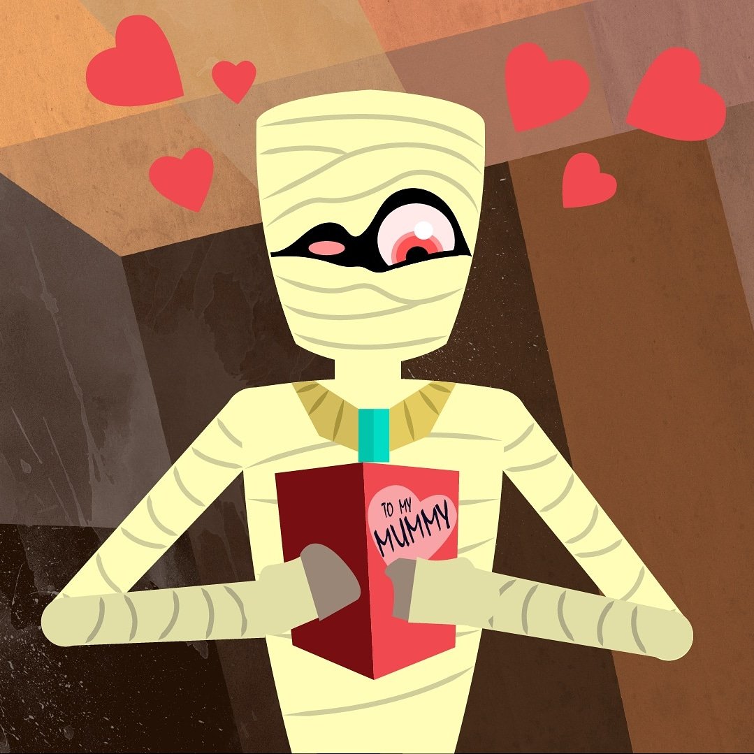 FlatPackProduc1's tweet photo. Happy Mummy's Day from Flat Pack Productions 
#MothersDay #mummysday #mummy #mother #mum #Egypt #student #student_animation #animation #short_film #wrapped_up #flatpackproductions #art #illustration https://t.co/JnHenS9Vgs