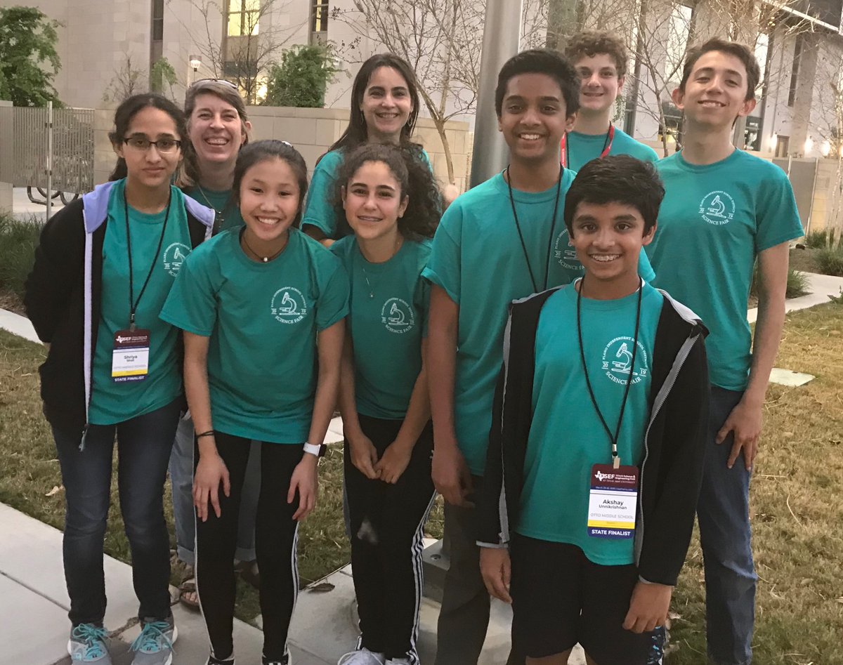 CowleyTeacher's tweet photo. OMS scientists engineering great ideas during Tx State Science &amp; Engineering Fair at “Night at the Zach” - Texas A&amp;M! ⁦@bradshaw3075⁩ ⁦@DivaOfScience⁩ #pisdsciencefair ⁦@ottobobcats⁩ https://t.co/6ury9pJVZz