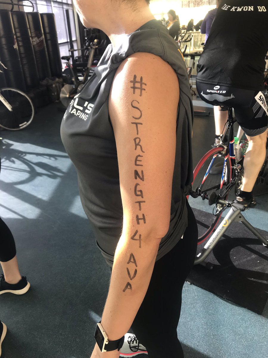 sangerj2024's tweet photo. Iron Glute! Riding for a wonderful cause today. #childrenscancerconnection #teamlandon #strengthforava #bluejaysforever https://t.co/JQRnM8JHkh