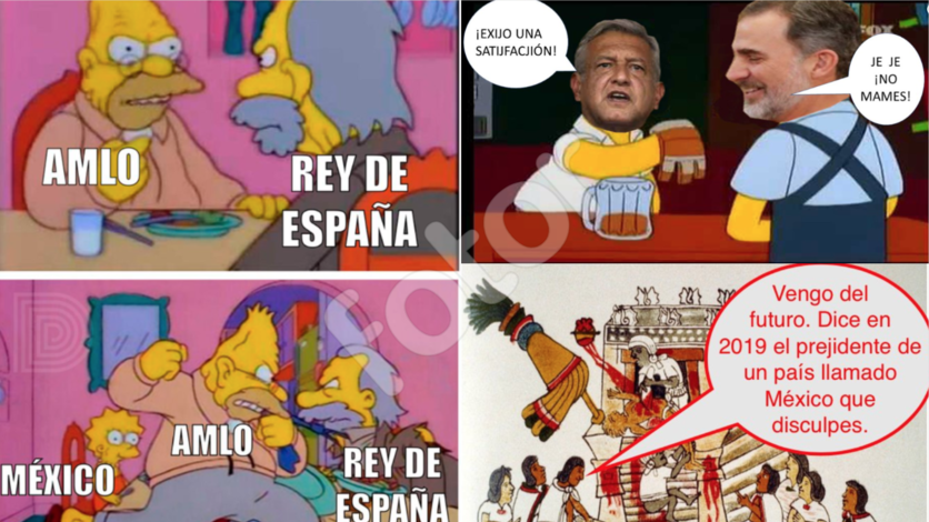 AlvaroCueva's tweet photo. AMLO y La Conquista! https://t.co/HrV5CO24Js @Milenio @lopezobrador_ #AMLO #disculpa #España #DisculpasRidiculas #500años https://t.co/LstGGmu0ki