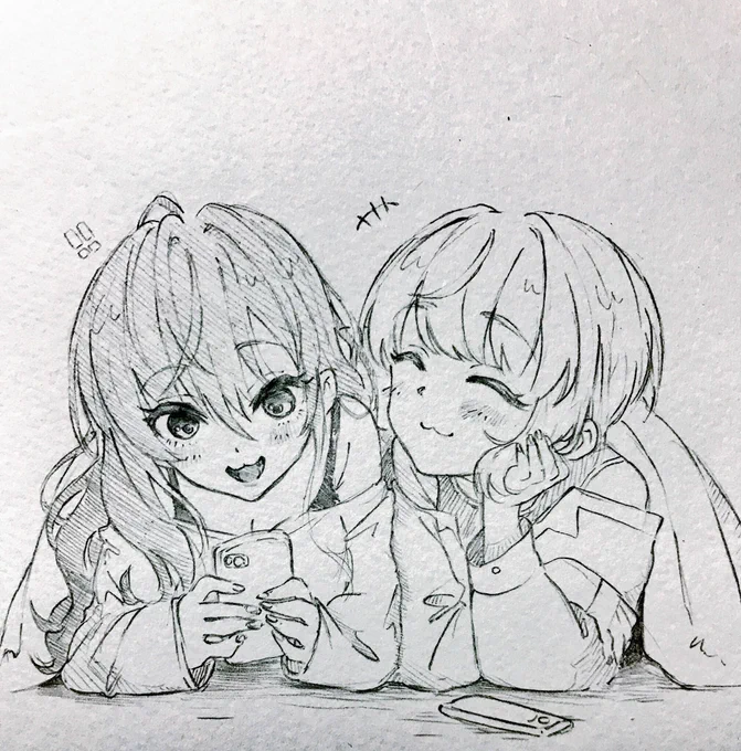 #平成最後に自分の代表作を貼る がなかったので推したちです(絵が古い)
最近しフ描いてないから描きたいけどそろそろ原稿やらなきゃ死が待ってる 