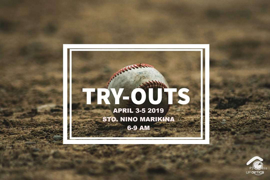 OPEN TRY-OUTS: April 3-5.
Sto. Niño Baseball Field, Marikina

Open to all highschool graduates below the age of 25. Please bring your own baseball glove and attire. See you there!
#SwingUP #UPFight
📸 <a href="/JGDP_89271/">Joggie</a> of UP Optics