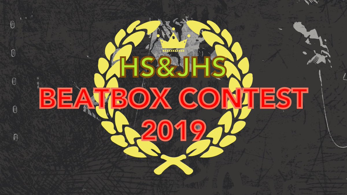 JAPANBEATBOX_TV's tweet photo. HS&amp;JHS BEATBOX CONTEST 2019
［エントリー受付期間］
4月1日〜4月30日まで

［コンテスト内容］
・ソロ部門
・タッグ部門
・ループステーション部門

［参加条件］
新中高生から新大学生、社会人

［ジャッジ］
・SHOW-GO 
・TATSUAKI 
・SO-SO 

#HSJHS #拡散希望 https://t.co/dLKDjCpYTI