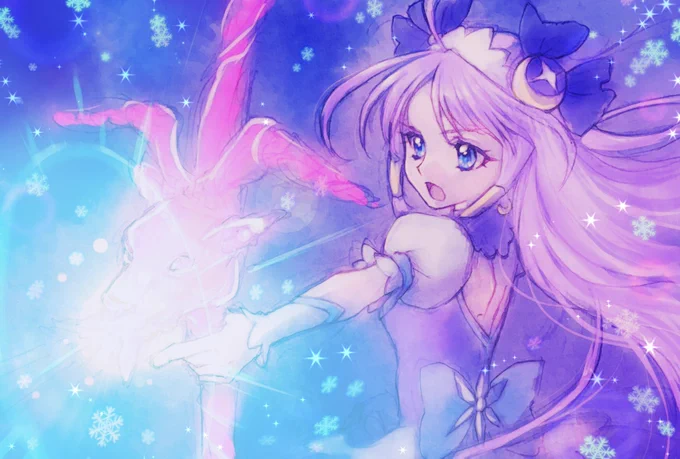 キュアセレーネ
 #プリキュア版深夜の真剣お絵描き60分一本勝負 