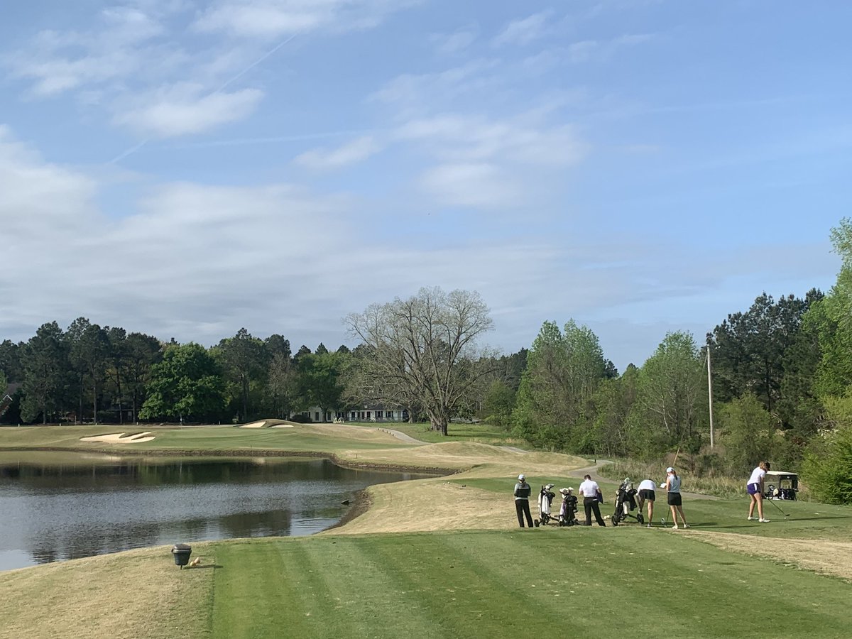 GSGolfCourse's tweet image. It’s a great day for some @GaSouthernWGolf! 36 holes today for Rounds 1 and 2 of @StrutterInvite!