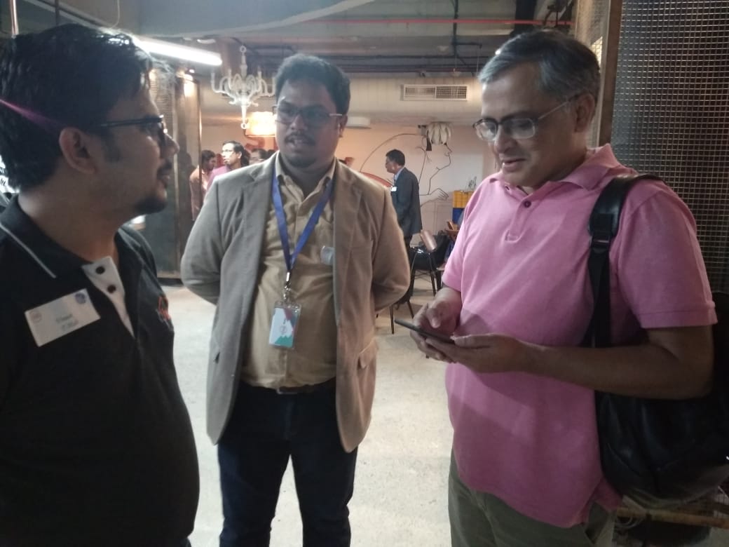 THubHyd's tweet photo. Participants networking with Industry Leaders @GEIndia @GE_Digital #PredixTheDigitalFuture @THubHyd

#MyDayAtGE #IIoT #innovation #InnovateWithTHub https://t.co/CWHroBVmdn